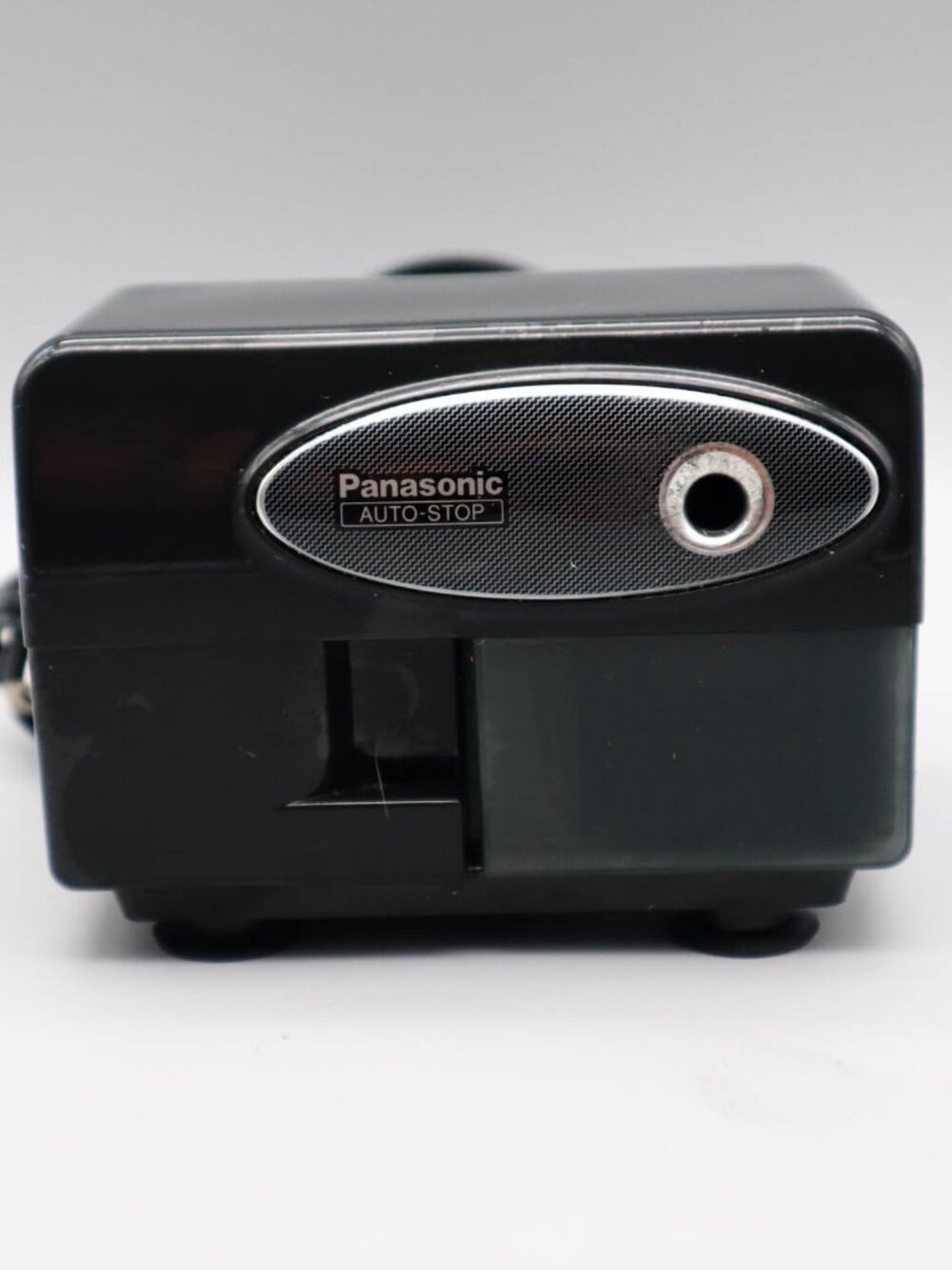 Vinage Panasonic Electric Auto-Stop Pencil Sharpener #KP-310 Black Tested Works